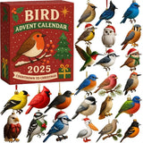 🐦 Fugle Adventskalender 2025 – JuleNedtælling med 24 søde mini-fuglefigurer