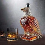 Eagle Shaped Whiskey Decanter – Majestic Bird Liquor Bottle for Home Bar, Patriotic Collectible Gift for Spirits & Wildlife Lovers