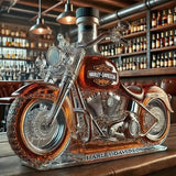 Retro Motorcycle Shape Whiskey Bottle