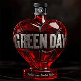 Forever Love/ Green Day Limited Edition Whiskey Bottle