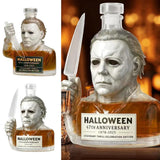 Halloween Michael Myers 47th Anniversary Casual Whiskey Lead-Free Glass Bottle 1978-2025
