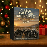 🏍️ Klassiske Motorcykler Julekalender 2025