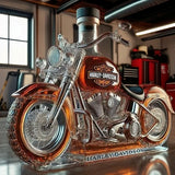 Retro Motorcycle Shape Whiskey Bottle