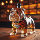 Shar Pei Dog Whiskey Decanter – Unique Canine Liquor Bottle for Home Bar, Collectible Gift for Dog Lovers & Spirits Enthusiasts
