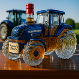 Classic New Holland T7 Series Tractor Whiskey Bottle