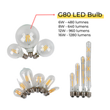 Domelight™ | 11'' Vintage Poluugradna Stropna Svjetiljka s Narančastim Staklenim Sjenilom u Obliku Kupole