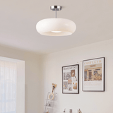 Domelight™ | 11'' Vintage Poluugradna Stropna Svjetiljka s Narančastim Staklenim Sjenilom u Obliku Kupole