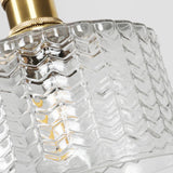 Vintage Viseća Svjetiljka Od Kristala