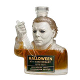Halloween Michael Myers 47th Anniversary Casual Whiskey Lead-Free Glass Bottle 1978-2025