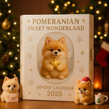 🐾 Pomeranian Sweet Wonderland Julekalender 2025 🎄✨