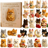 🐾 Pomeranian Sweet Wonderland Julekalender 2025 🎄✨