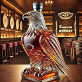 Eagle Shaped Whiskey Decanter – Majestic Bird Liquor Bottle for Home Bar, Patriotic Collectible Gift for Spirits & Wildlife Lovers